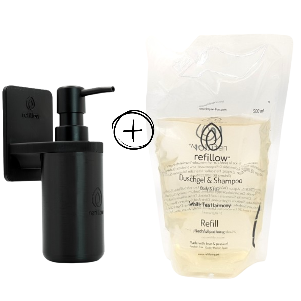 Wandhalterung & Duschgel/Shampoo (Refill)